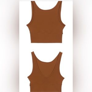 Lulu reversible crop tank size 2